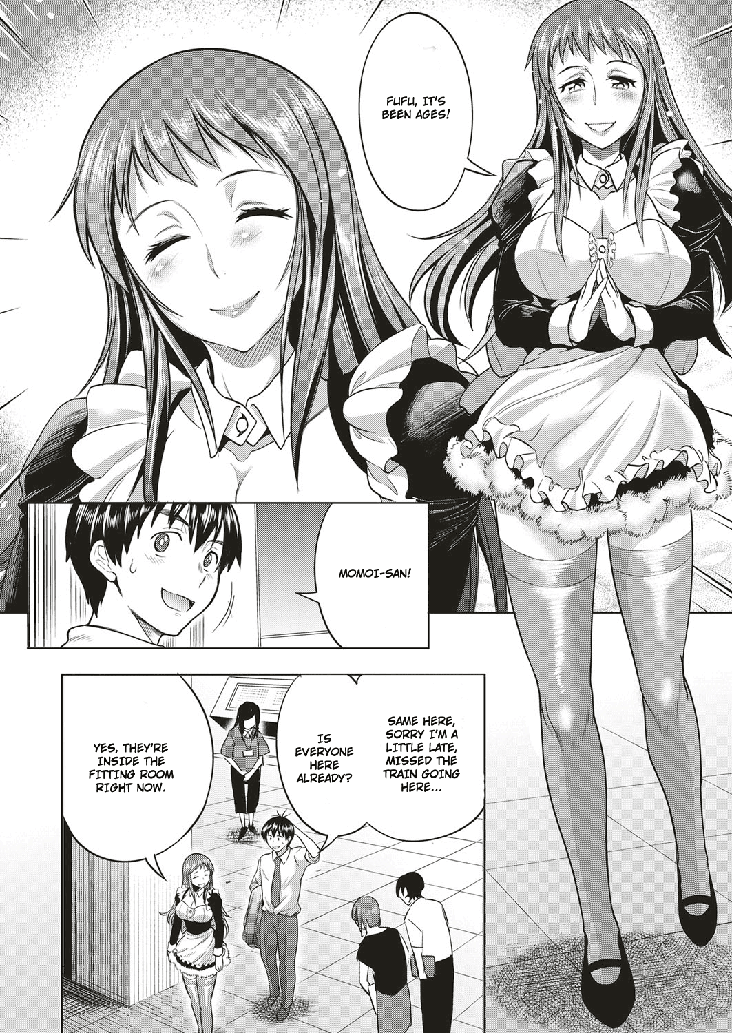 Joshi Lacu! - Girls Lacrosse Club ~2 Years Later~ Ch. 4 page 2 full