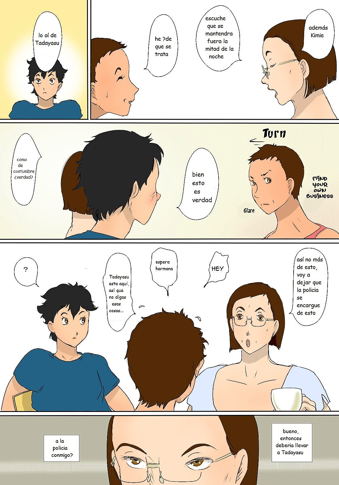 Kimie no Haha no Tsutome | Mother Kimie's Duty page 4 full