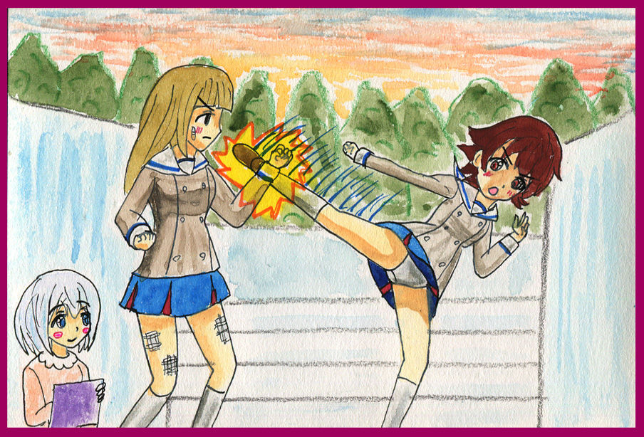 Action Heroine Cheer Fruits page 2 full