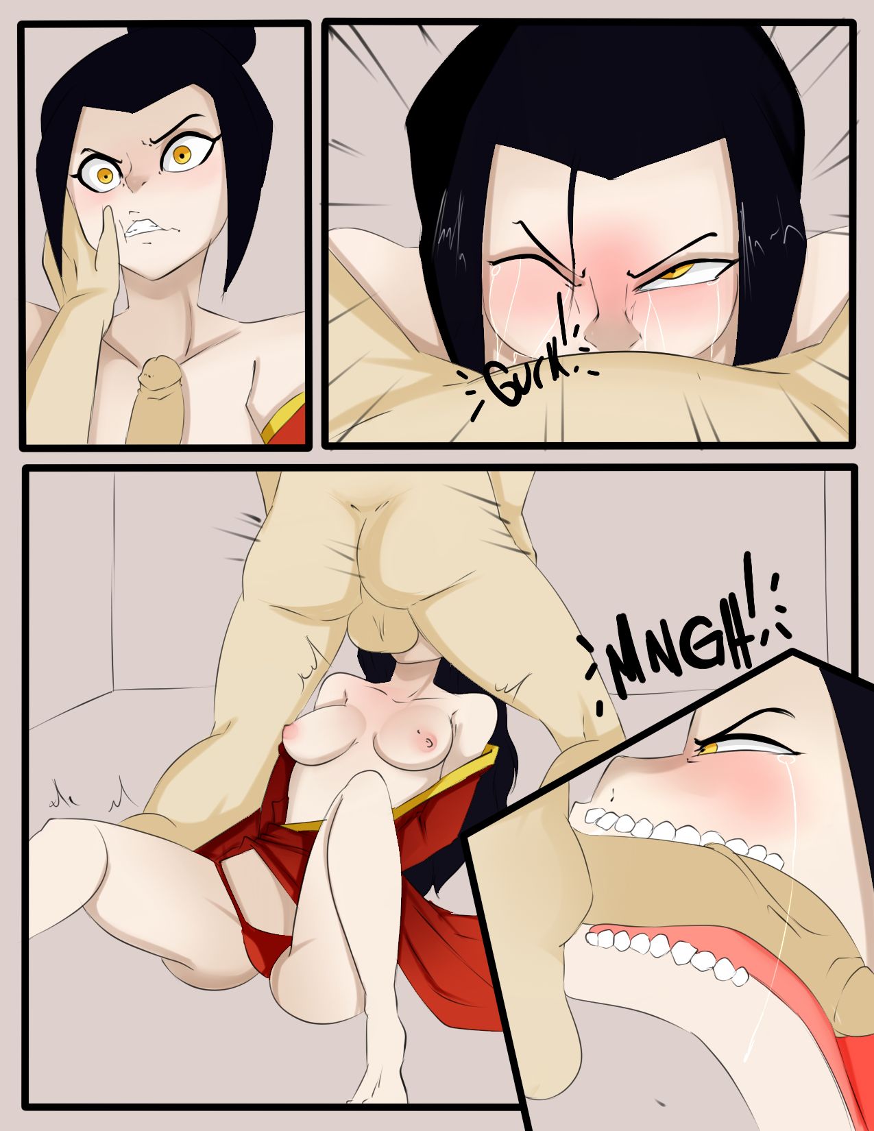 Submissive Azula page 3 full