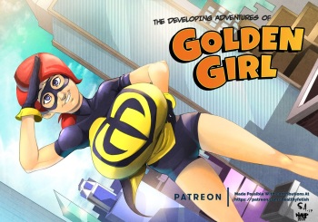 The developing adventures of Golden Girl cover