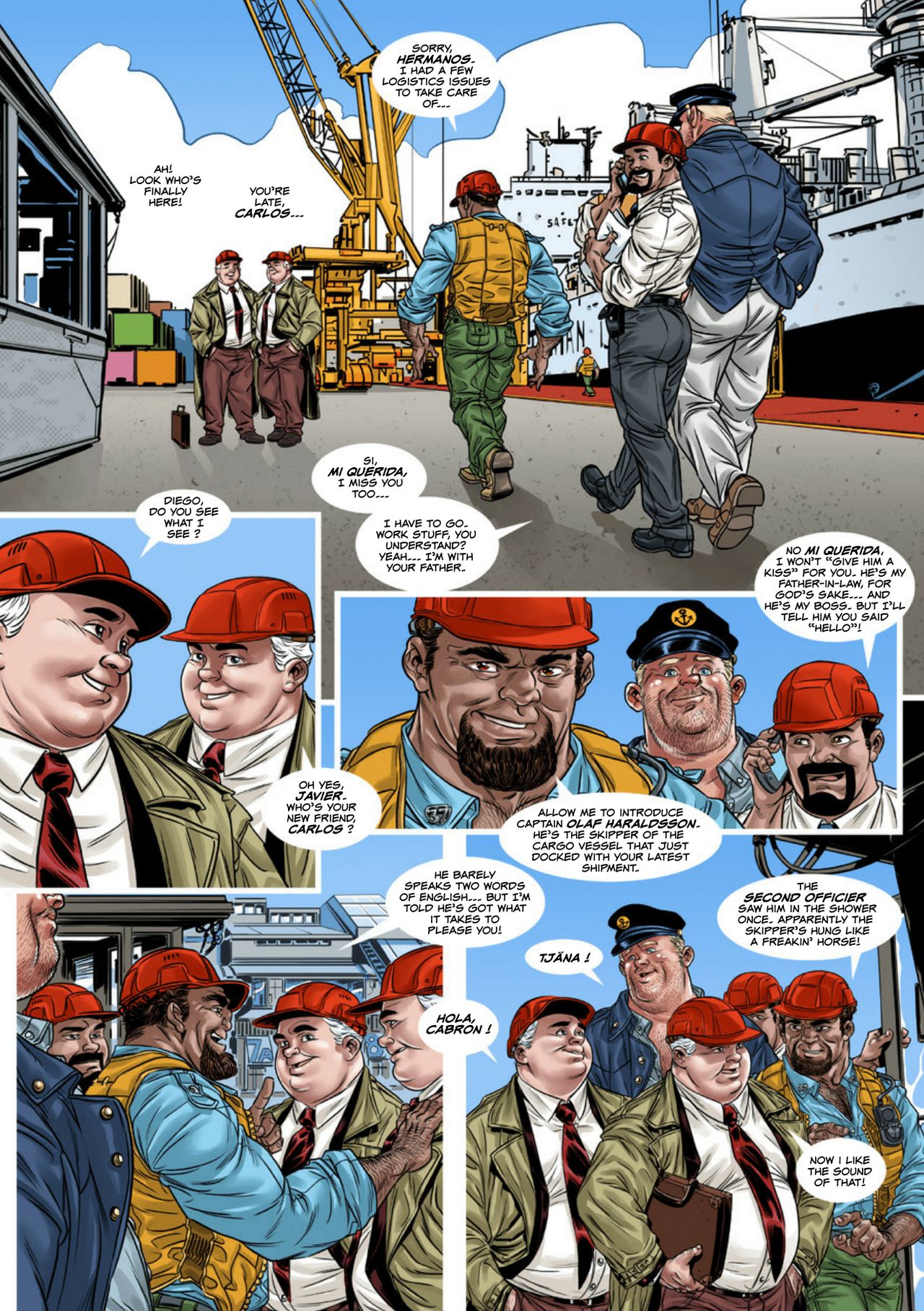 The Vargas Twins - Playtime With The Dockers page 3 full