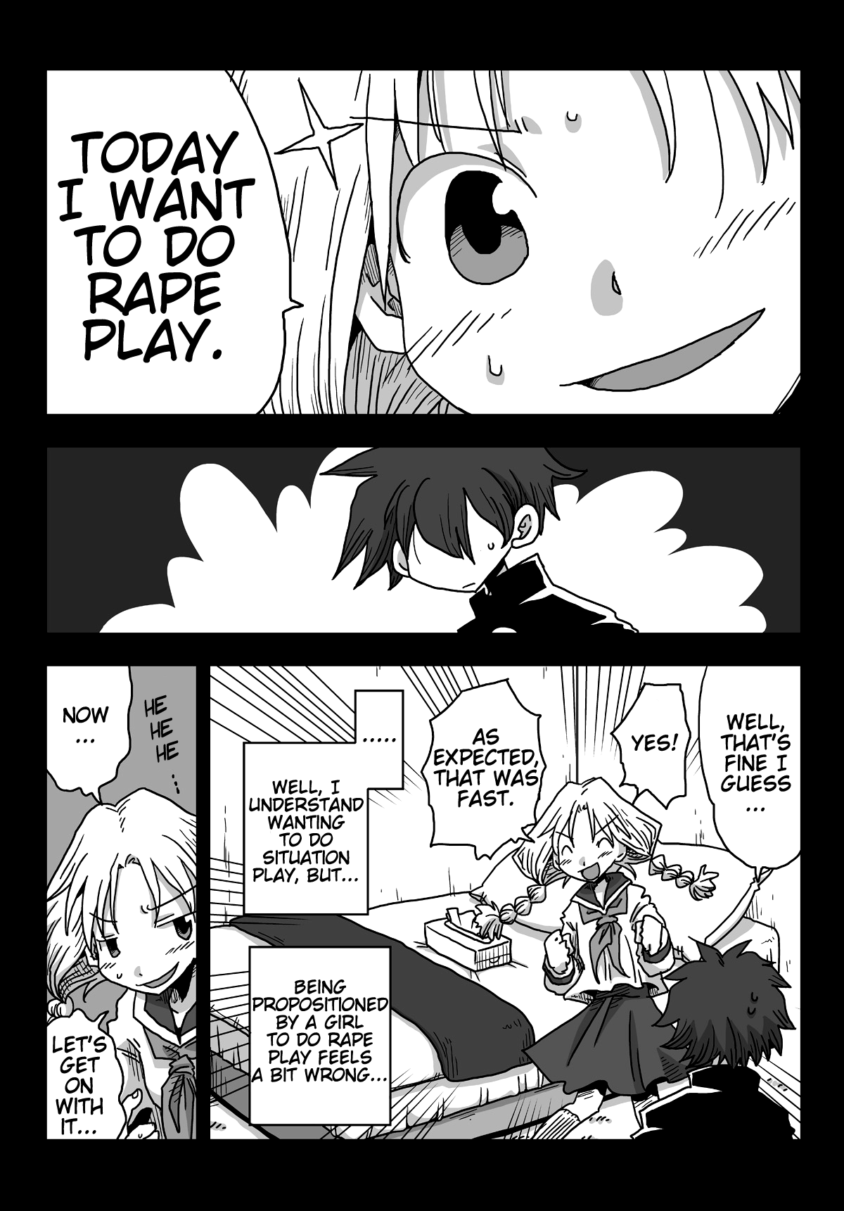 Teisou Gyakuten Sekai Kawashima-san to no Hibi page 3 full