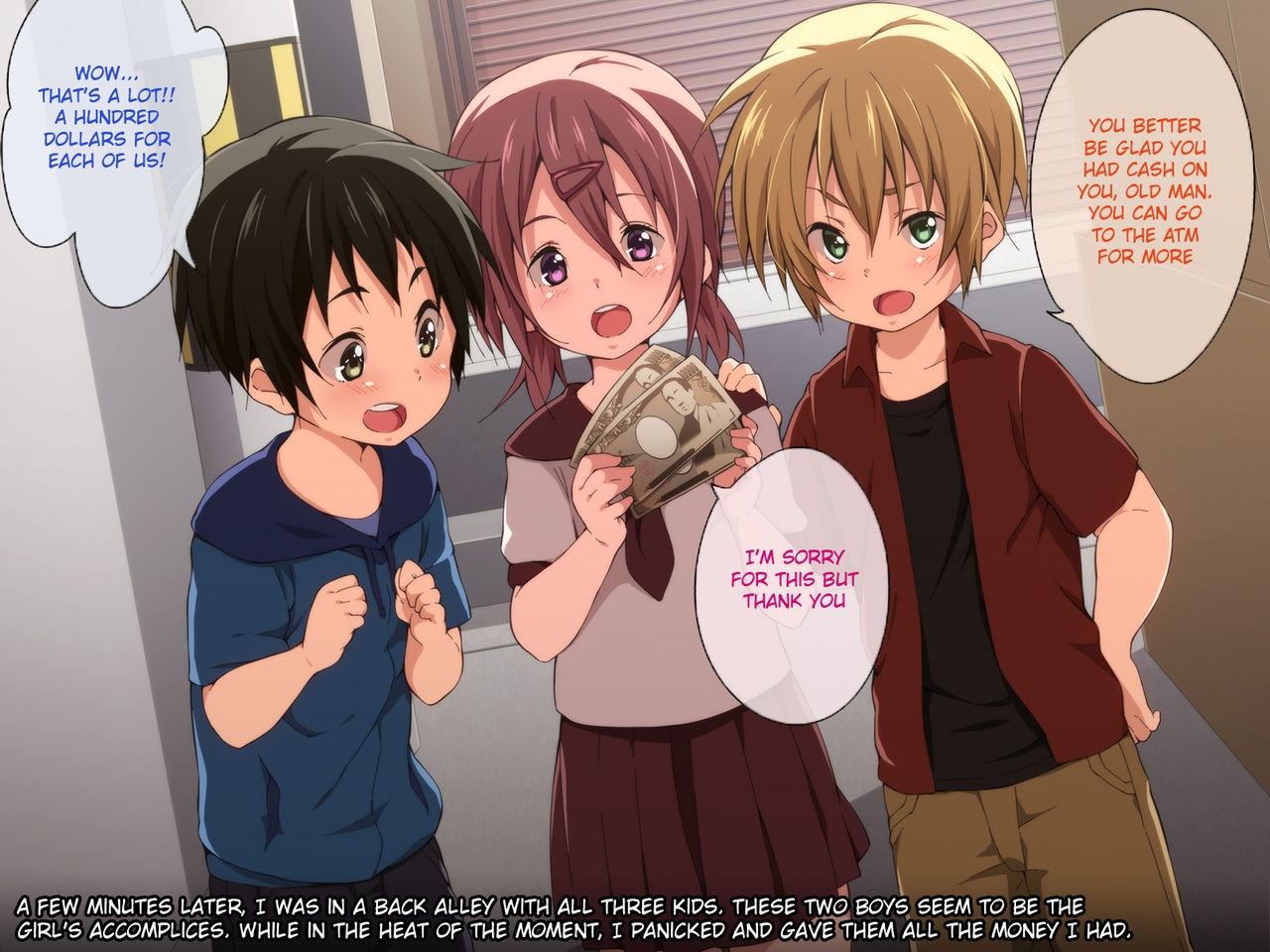 Fukushuu Chikan Sharyou ~Otokonoko ni Yoru Chikan Enzai Higaisha no Kai~ page 8 full
