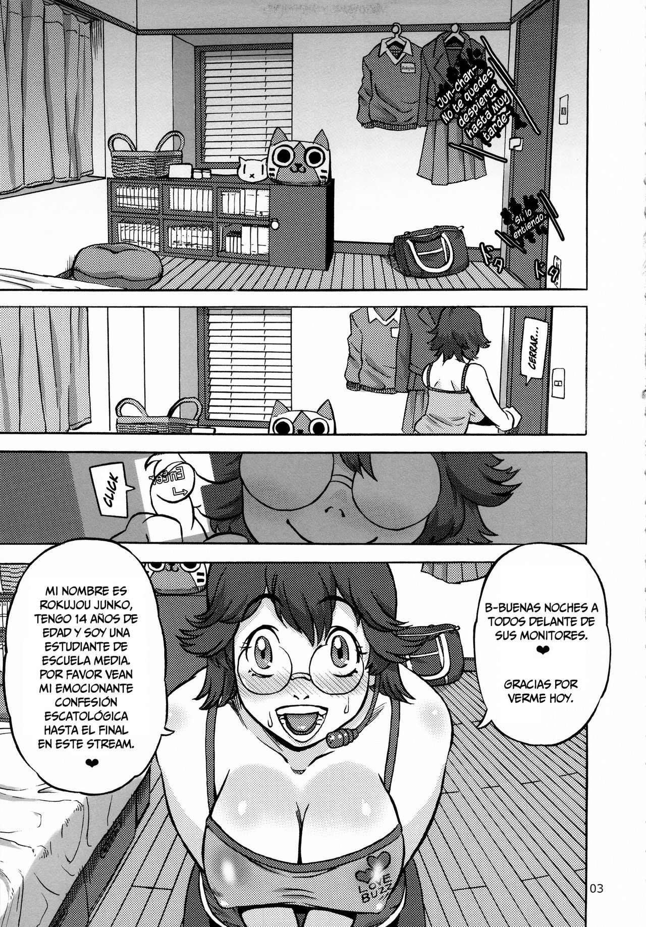 Rokujou Junko no Haisetsu Kokuhaku Haishin  =Mr.MPD= page 5 full