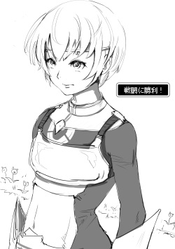 Onna Kenshi, Makai kara no Kikan