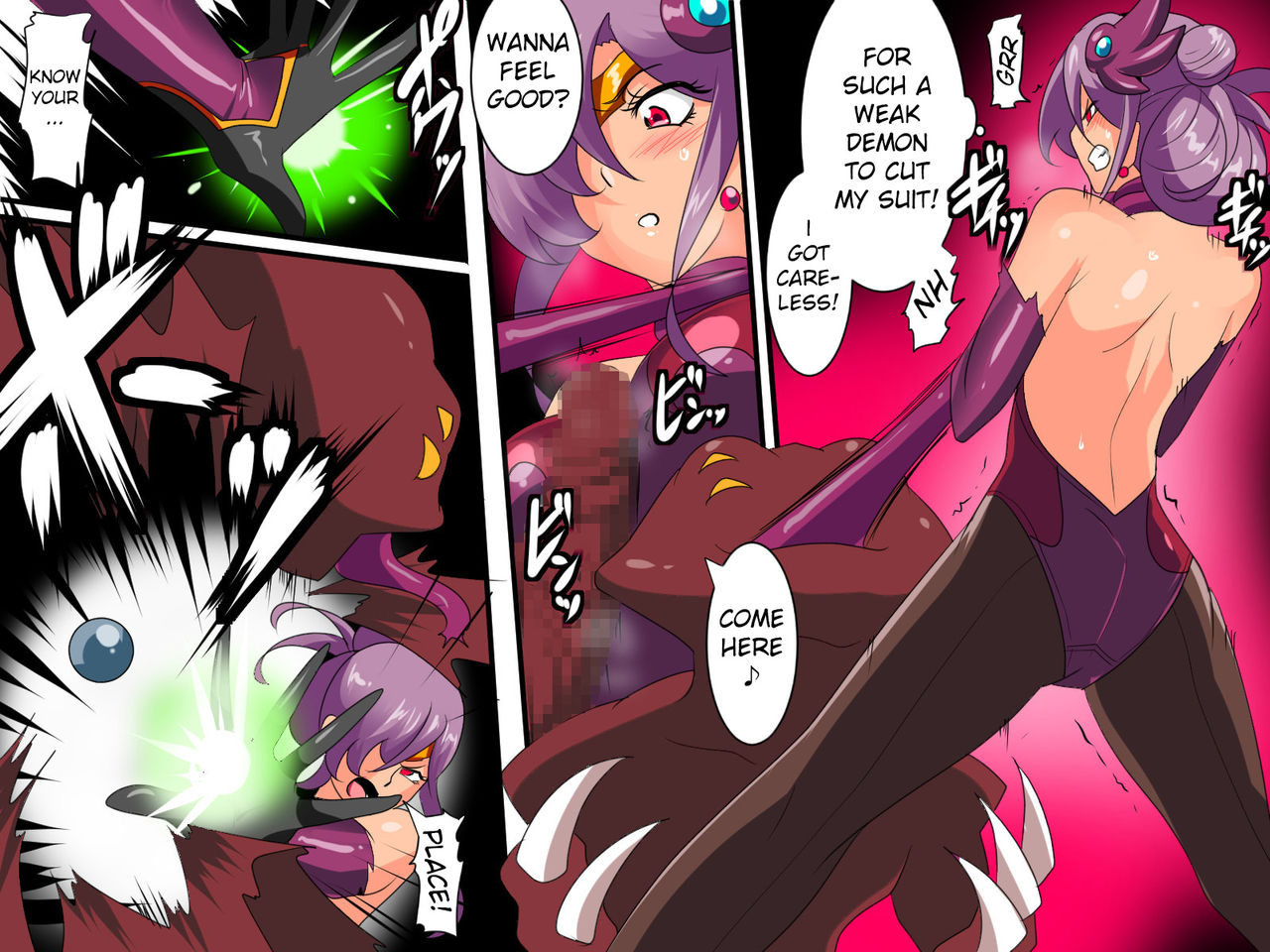 Heroine Harassment Venessa Ryona Hen page 10 full
