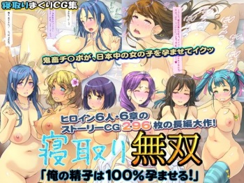 Netori Musou "Ore no Seishi wa 100% Haramaseru!" cover