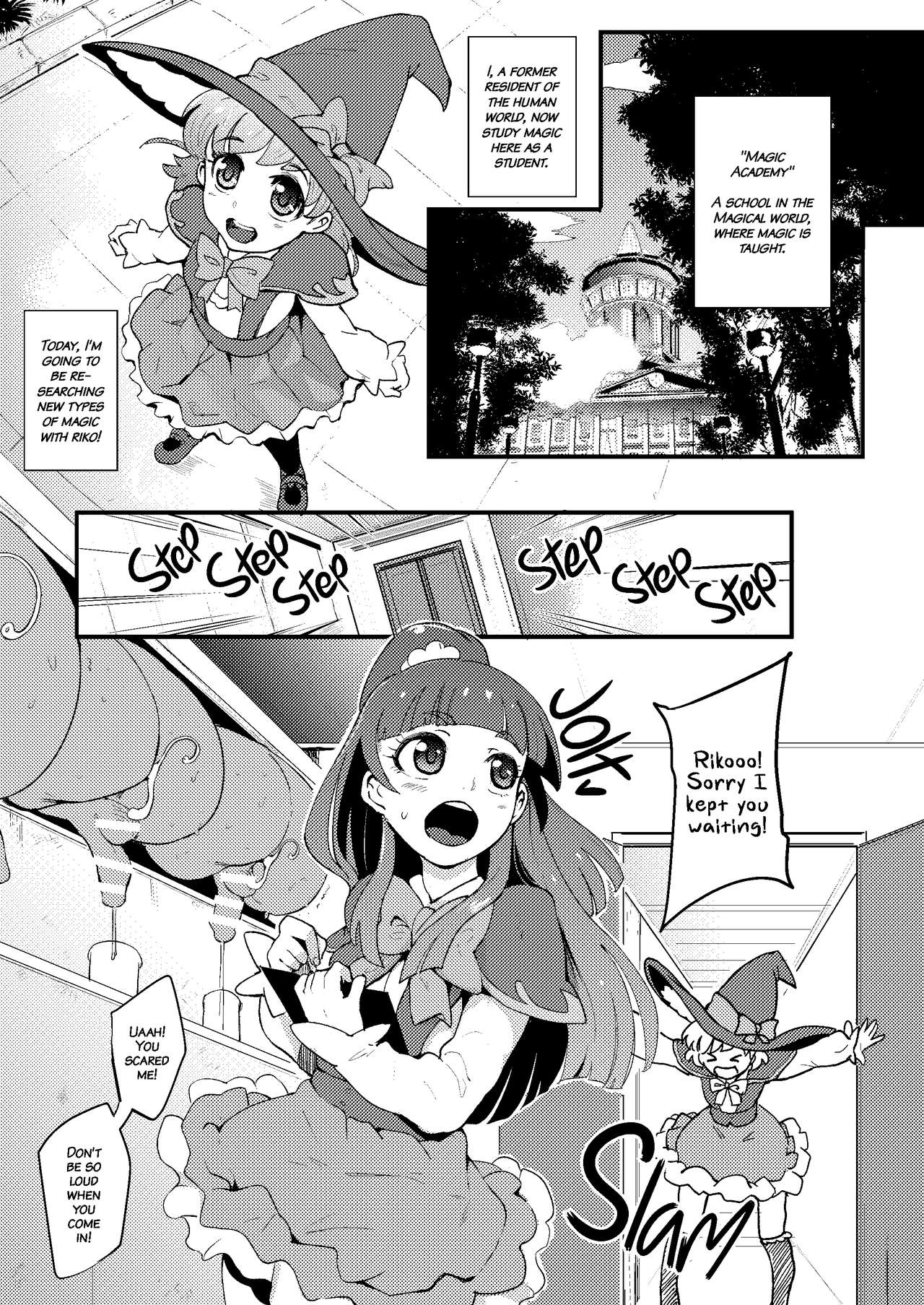Mahou Tsukai Sakusei Kenkyuu | Witch's Semen Milking Research page 2 full