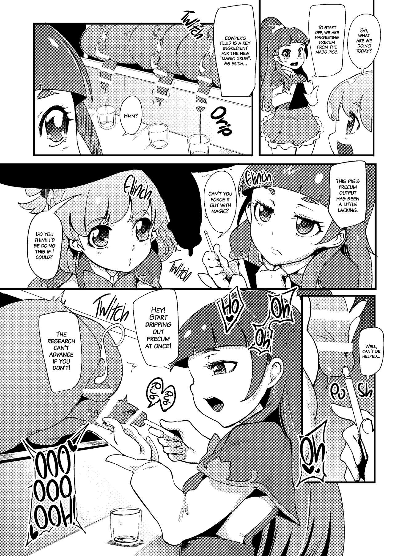 Mahou Tsukai Sakusei Kenkyuu | Witch's Semen Milking Research page 3 full