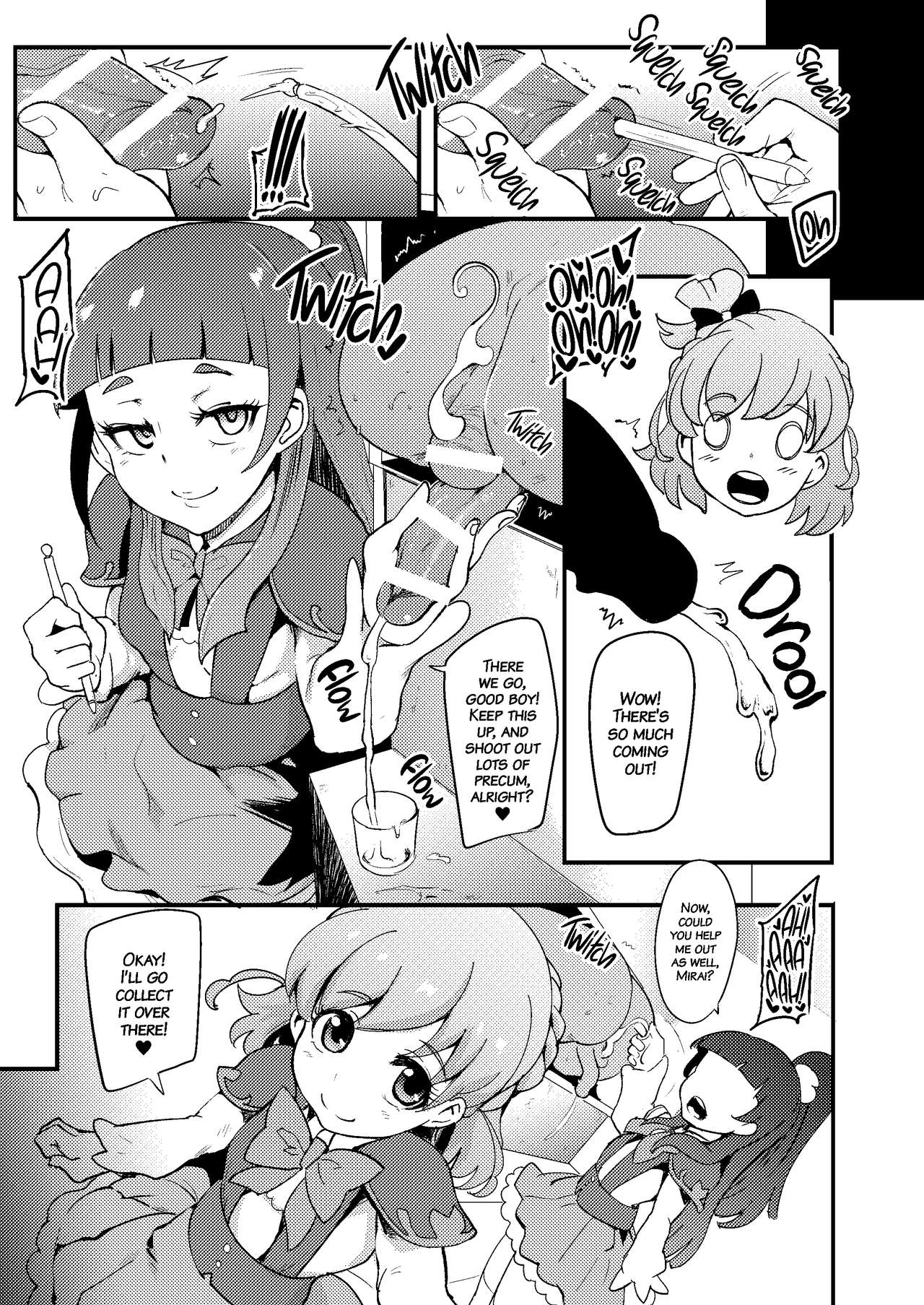 Mahou Tsukai Sakusei Kenkyuu | Witch's Semen Milking Research page 4 full