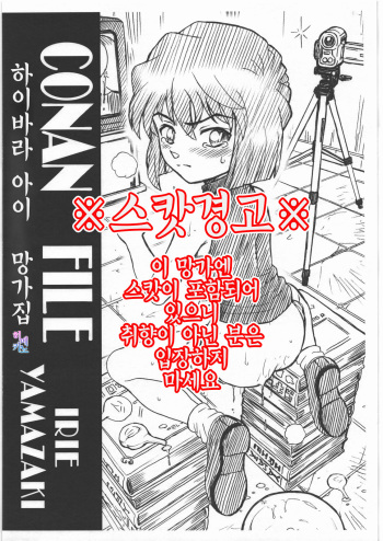 CONAN FILE - Haibara Ai Gazoushuu | 하이바라 아이 망가집 cover