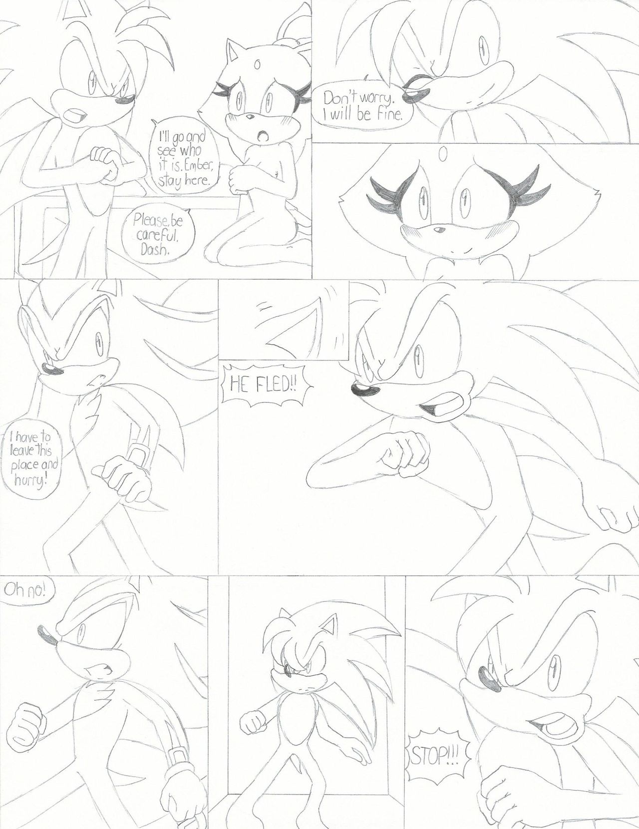 Love Triangle page 6 full