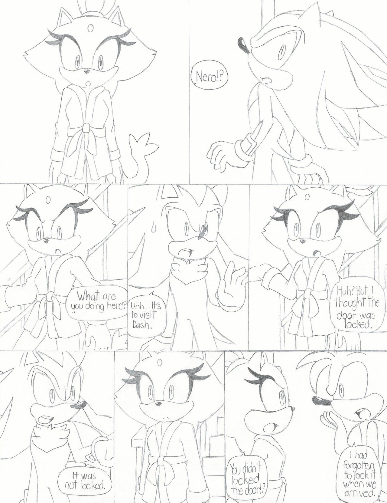 Love Triangle page 9 full
