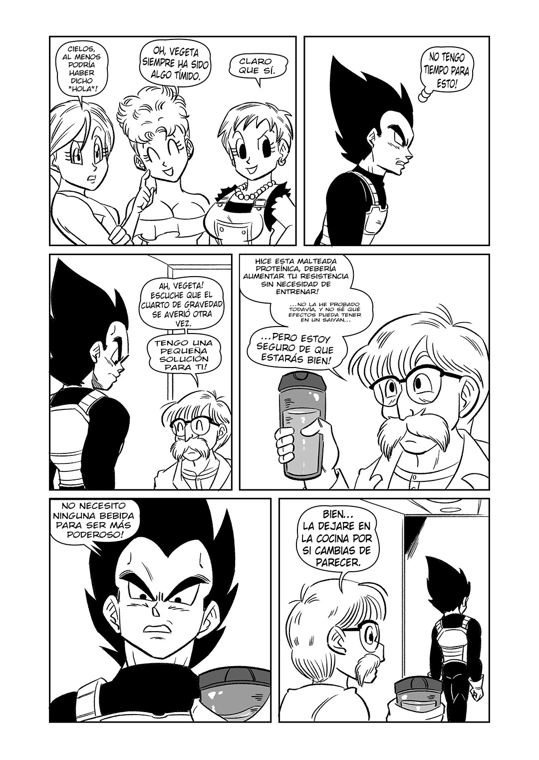 A Brief Affair! | Una Breve Aventura! page 8 full