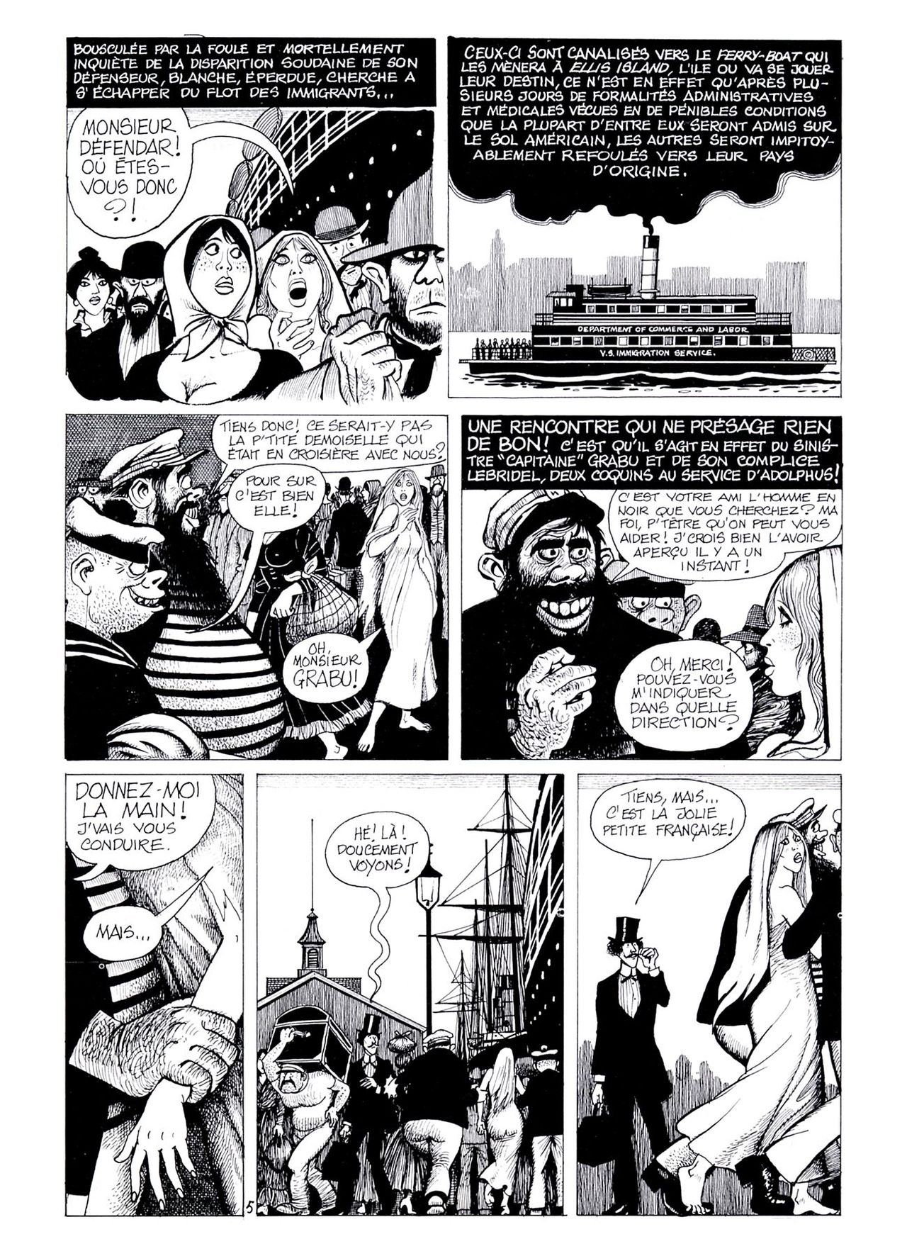 Blanche Epiphanie #4 - Blanche A New York page 8 full