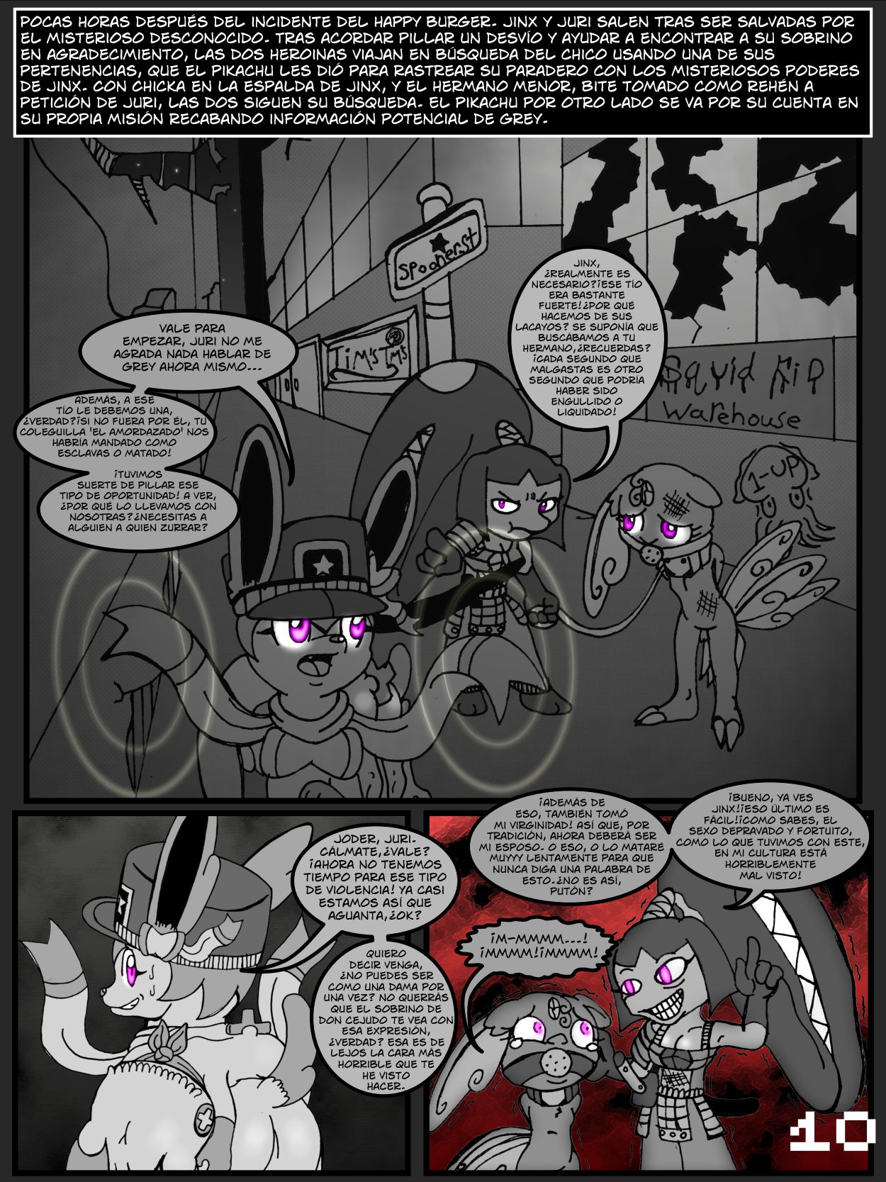 Pocket Monsters - Garden of Eden #6 - The Whistling Redsune page 10 full