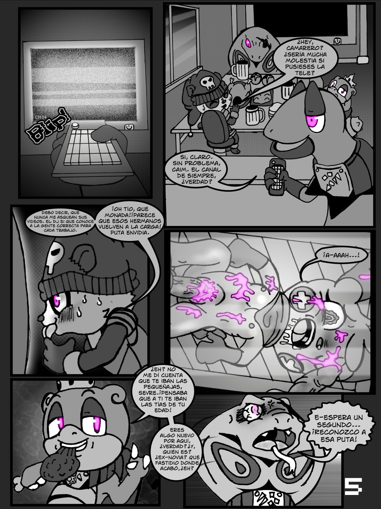 Pocket Monsters - Garden of Eden #6 - The Whistling Redsune page 5 full