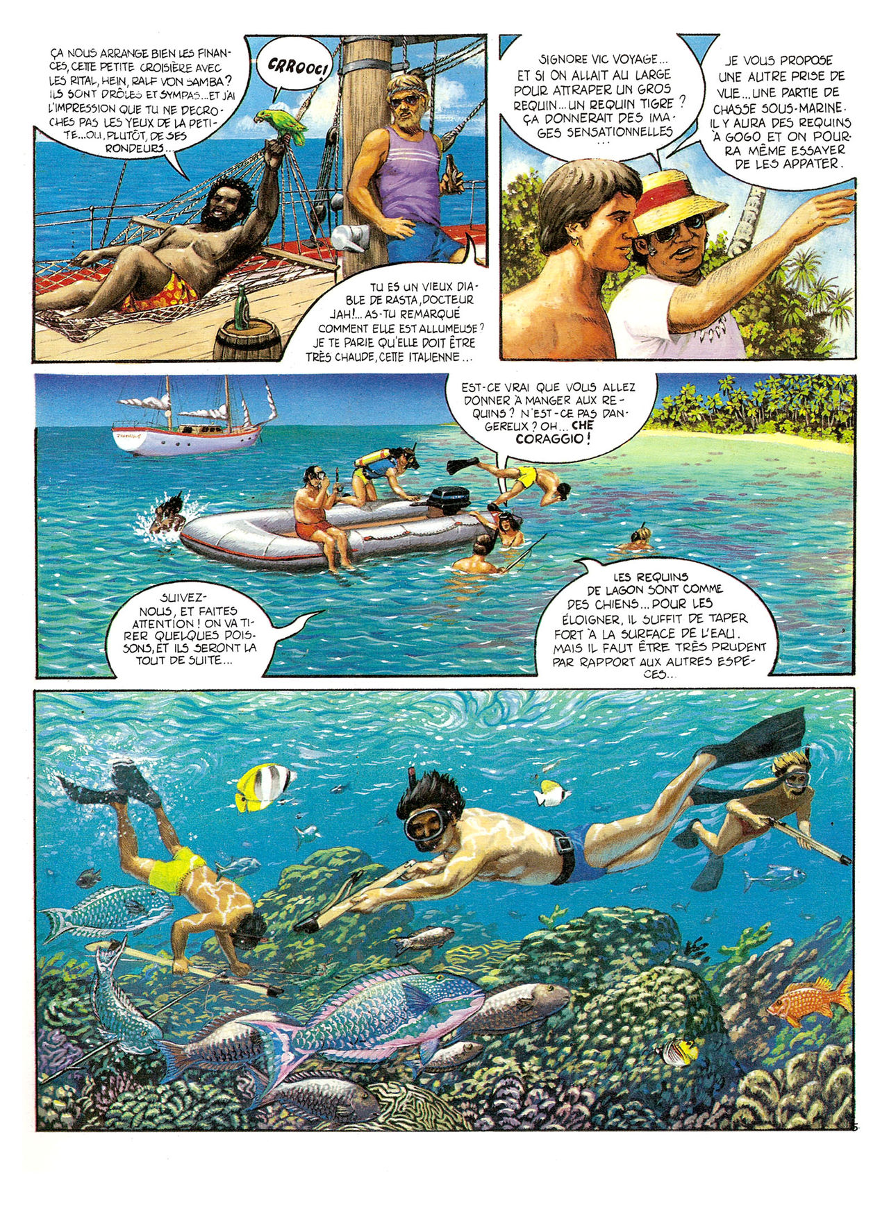 Les Aventures de Vic Voyage 04 - Le mystère des atolls page 8 full