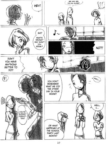 W.I.T.C.H. short comic page 2 full