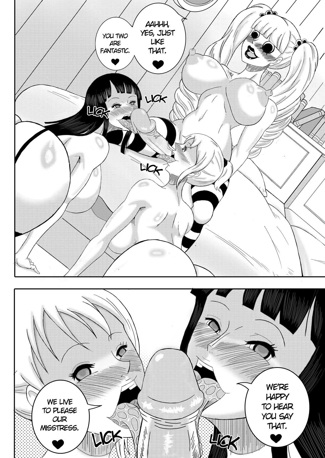 Nami &amp; Robin: Pirate Hypnosis page 5 full