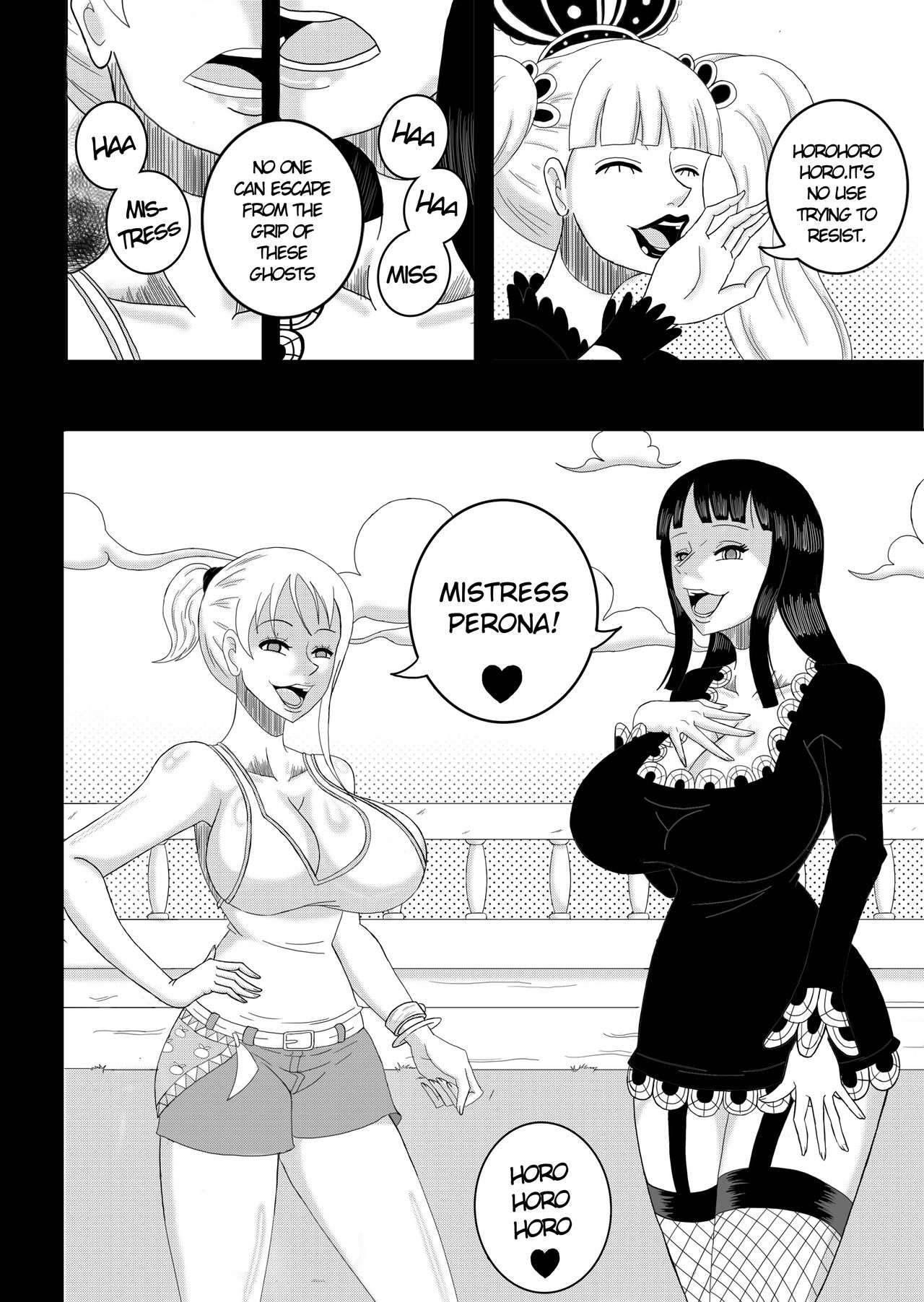 Nami &amp; Robin: Pirate Hypnosis page 7 full
