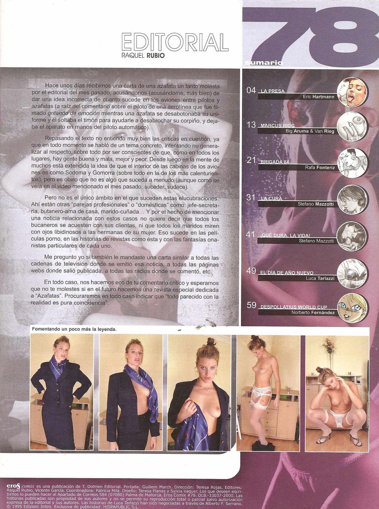 Eros Comix #78 page 3 full