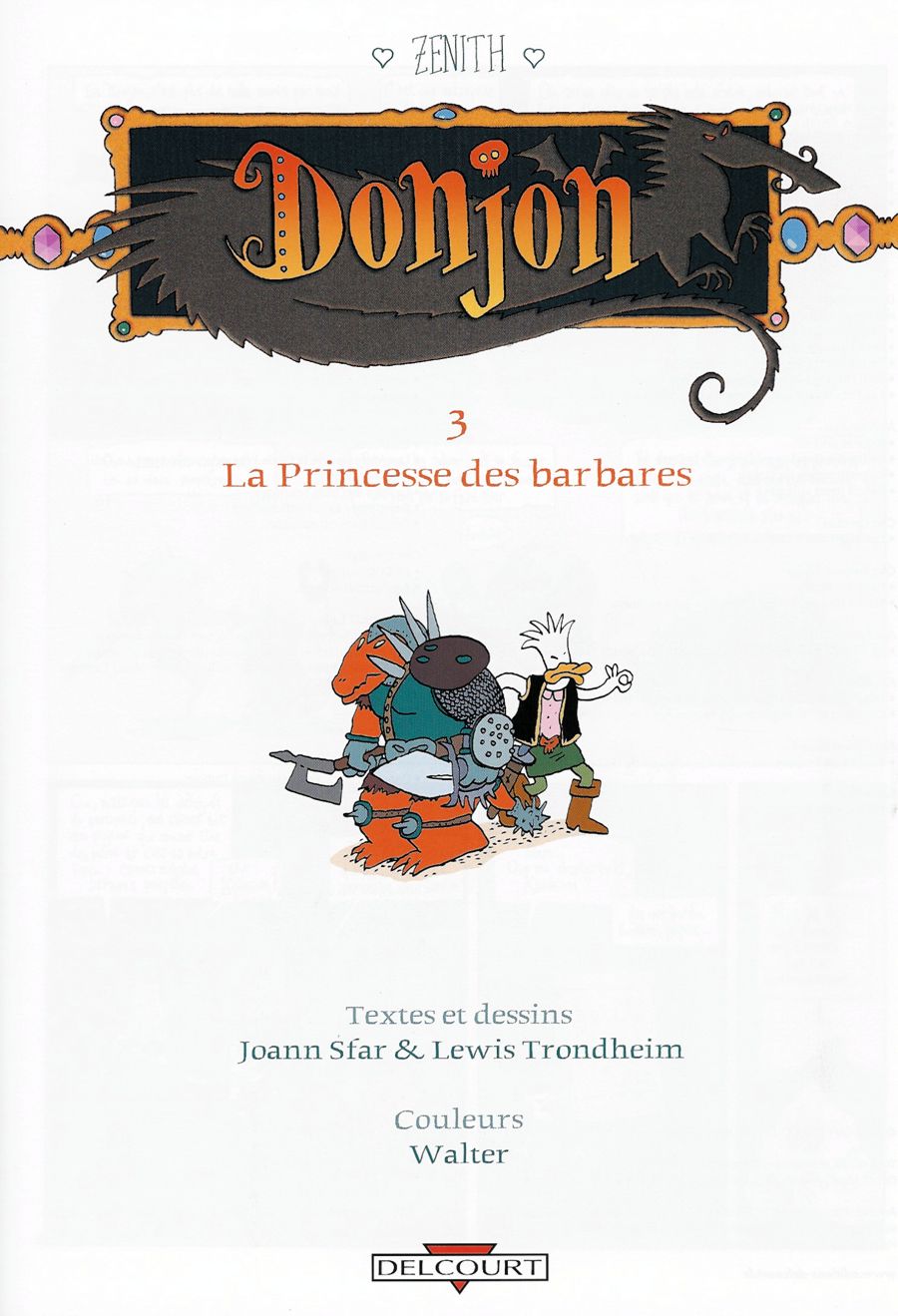 Donjon Zenith - Volume 3 - La princesse des barbares page 3 full