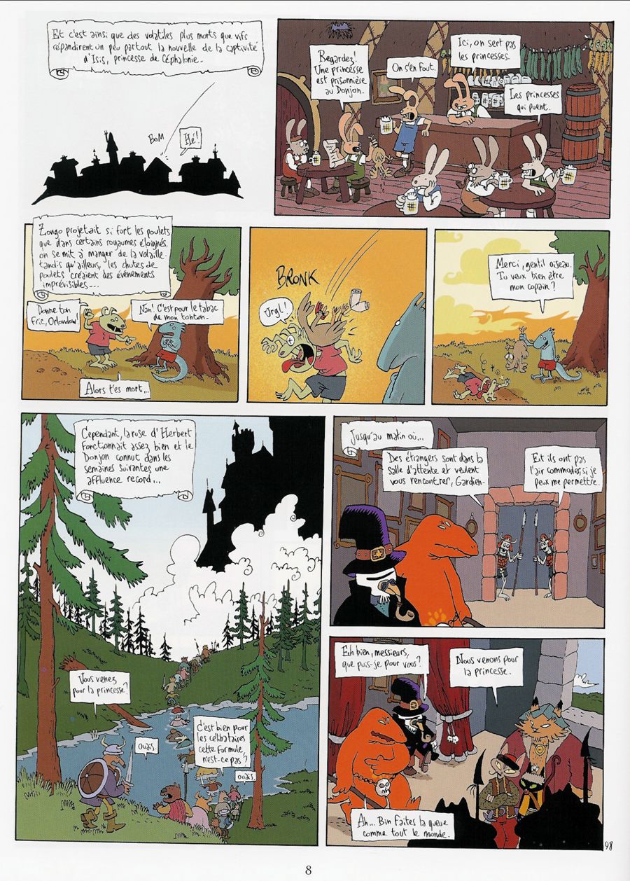 Donjon Zenith - Volume 3 - La princesse des barbares page 9 full