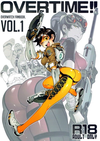 OVERTIME!! OVERWATCH FANBOOK VOL.1 cover