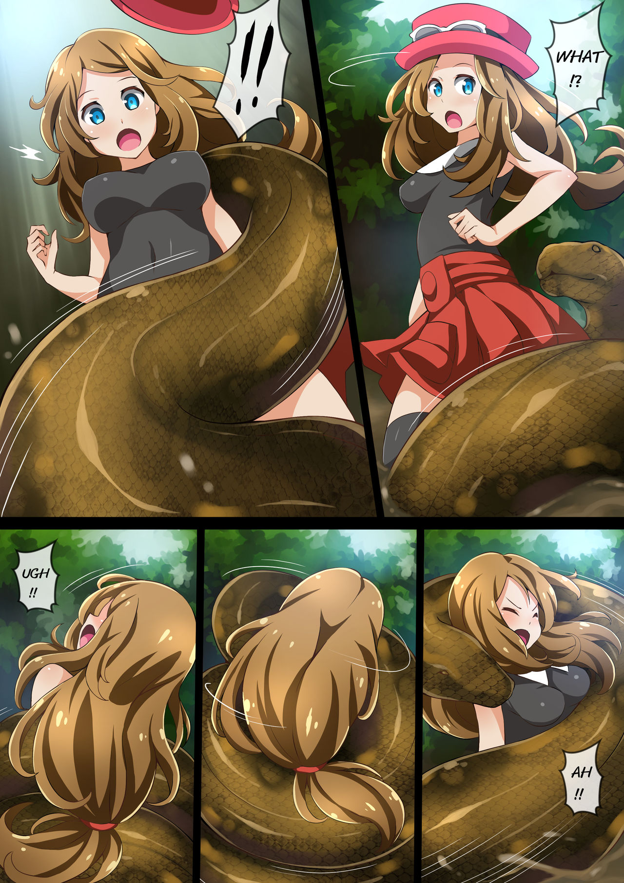 Hell Of Swallowed: Serena VS Anaconda page 3 full