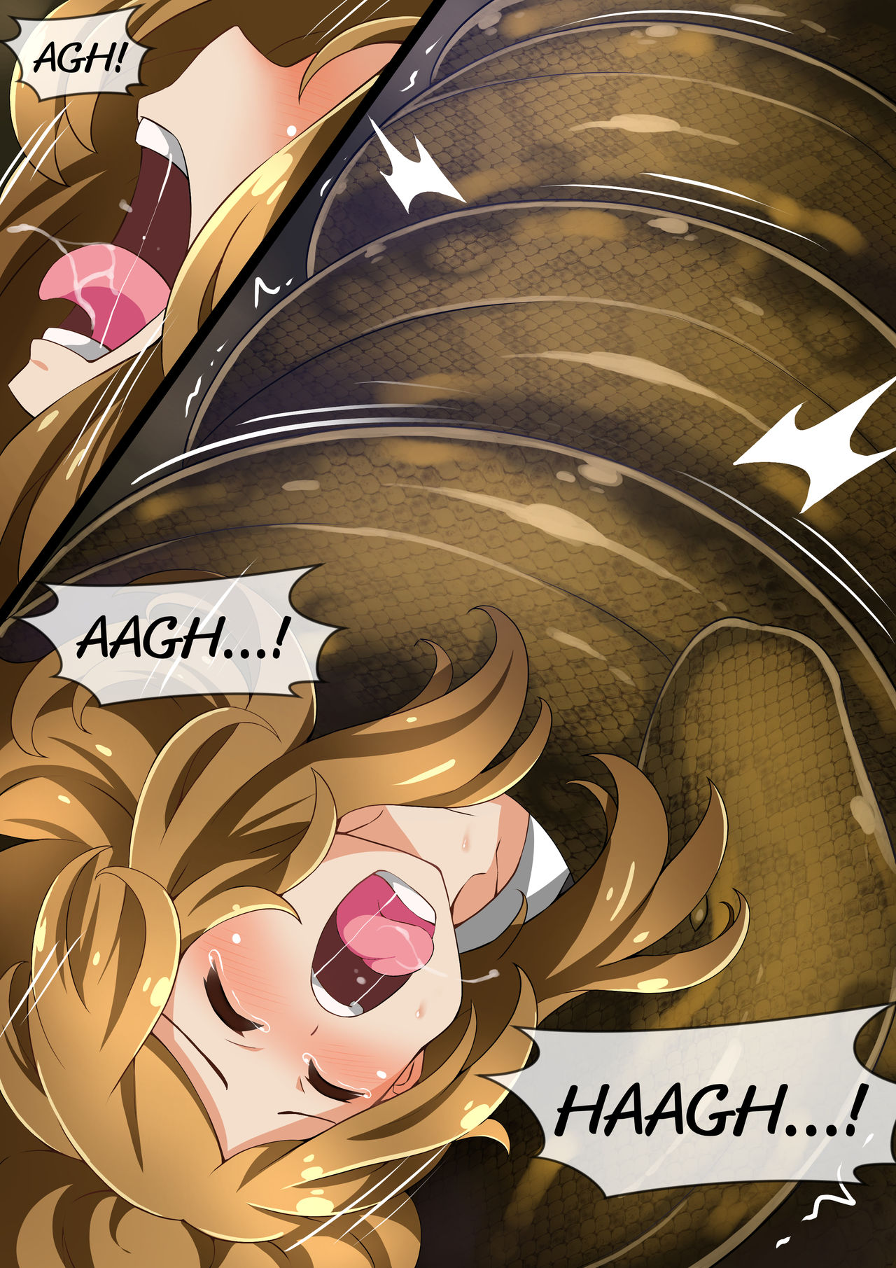Hell Of Swallowed: Serena VS Anaconda page 7 full