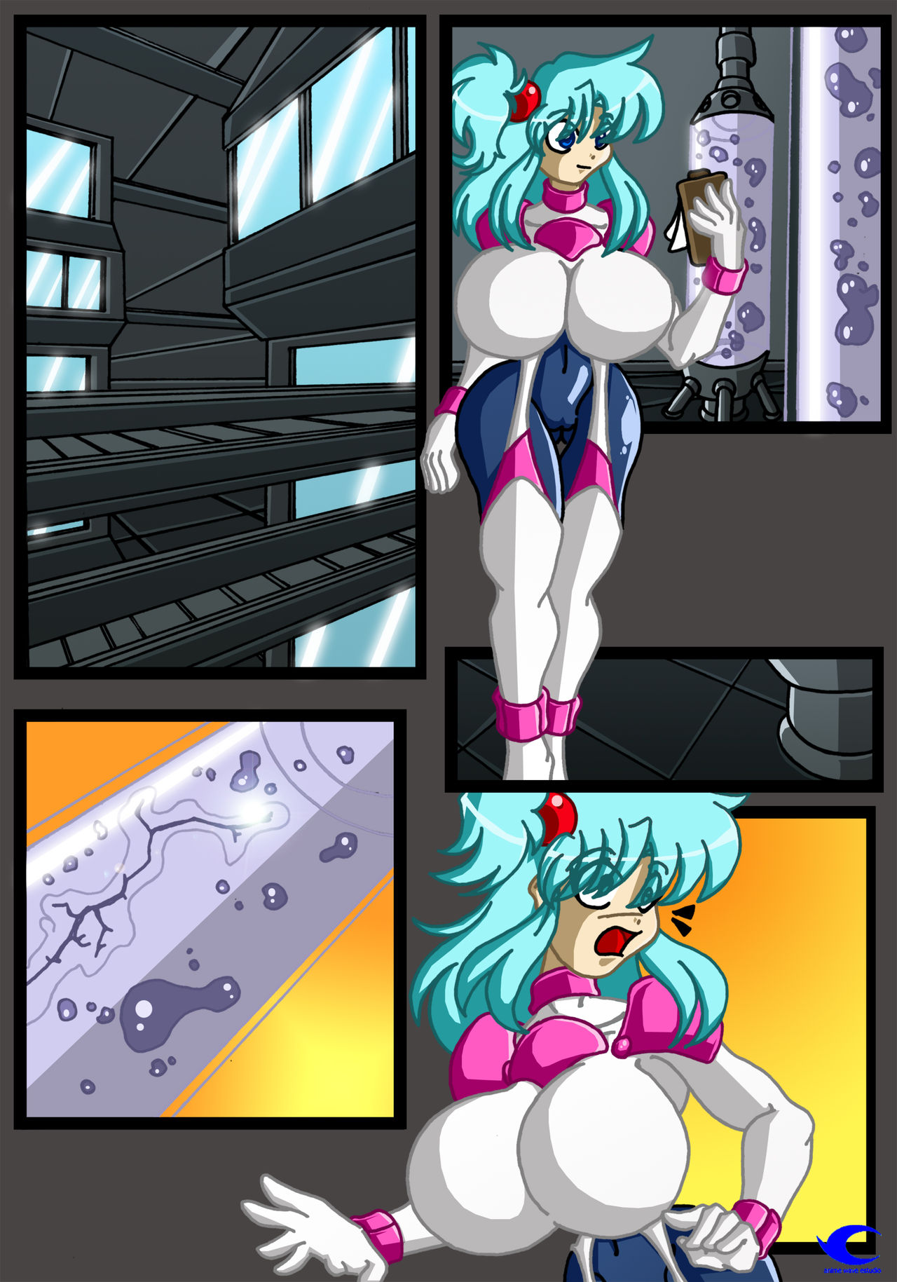 Keitie vs Tecno Slime Girl page 1 full