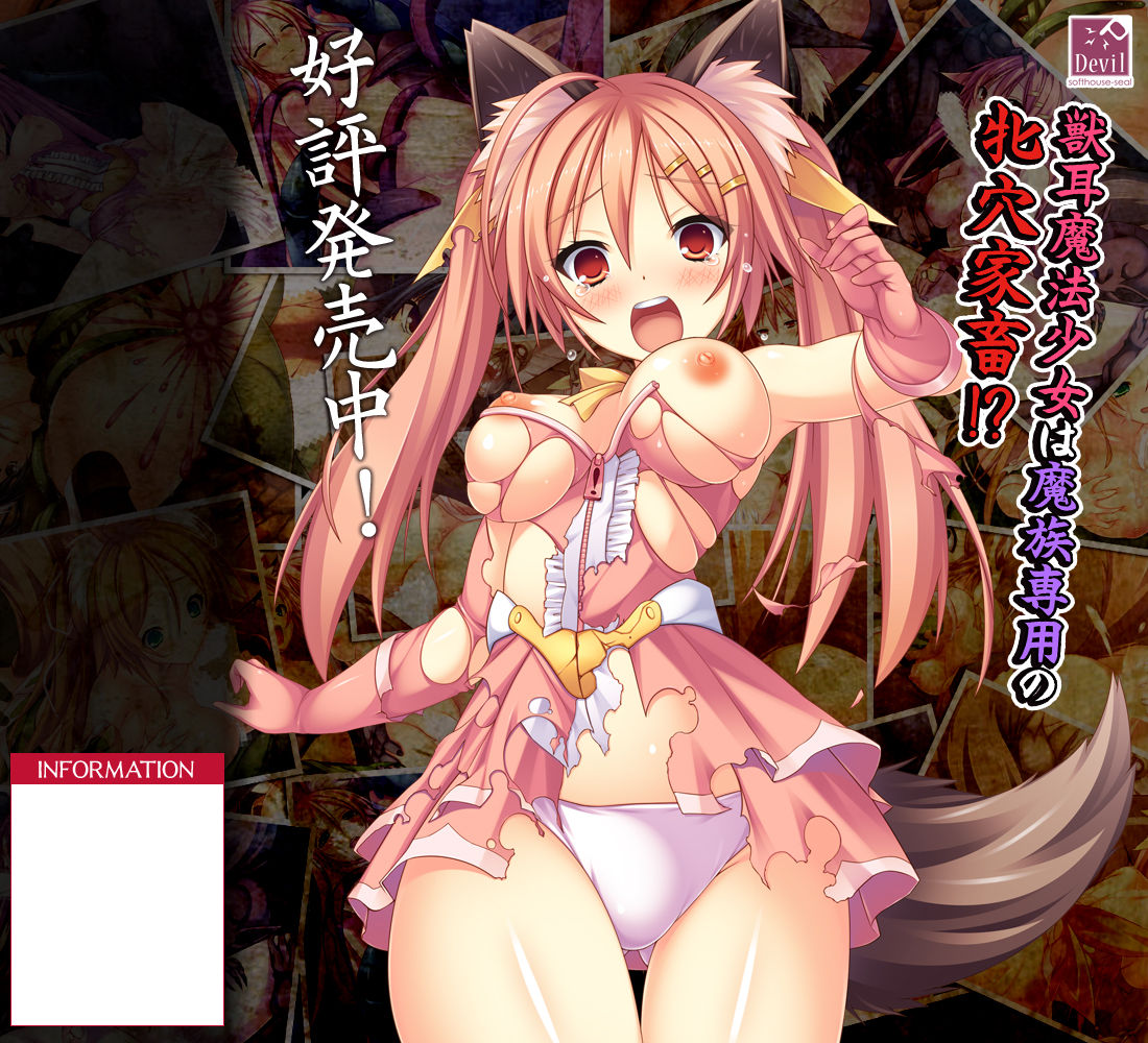 Kemomimi Mahou Shoujo Serina ~Oware Kegasare Kachiku ni Ochiru~ page 1 full