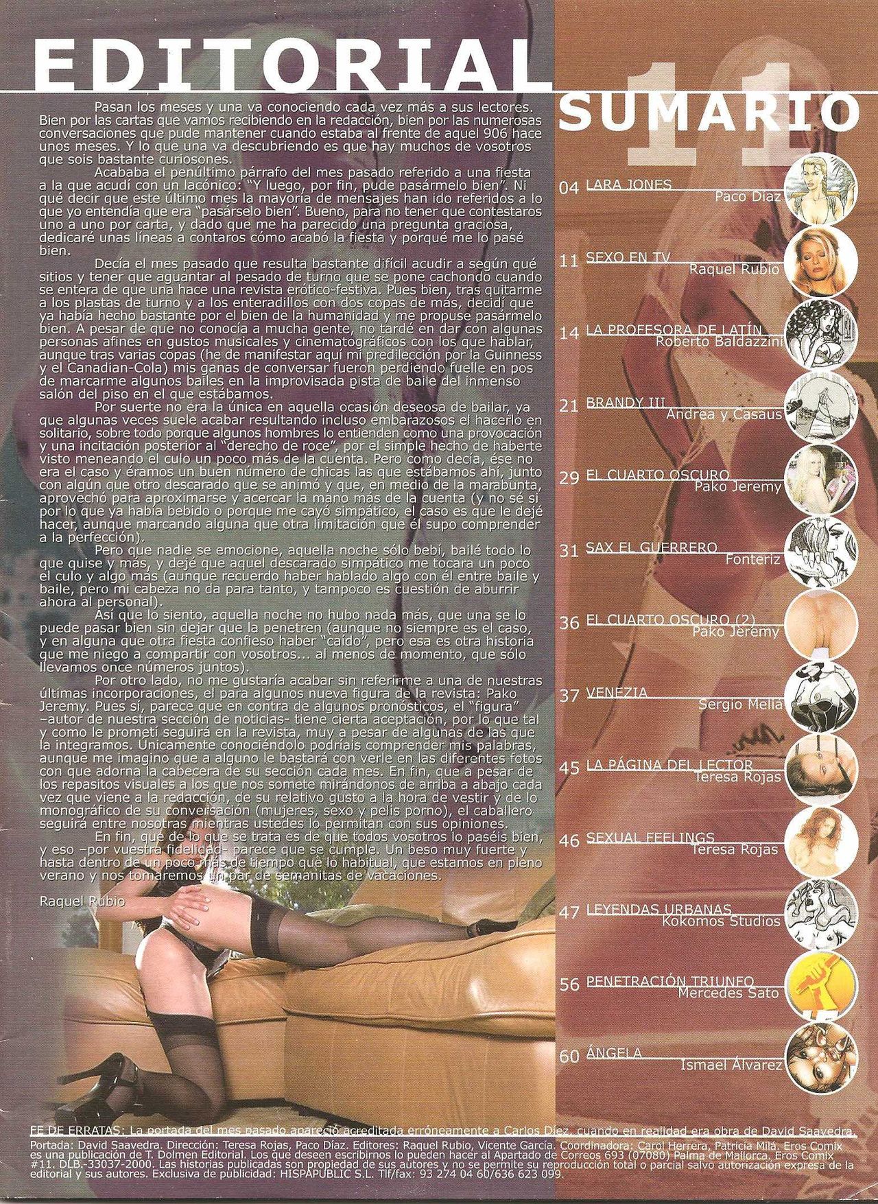 Eros Comix #11 page 2 full