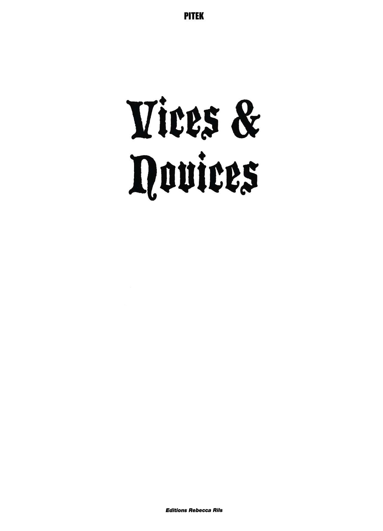 Vices &amp; Novices page 3 full