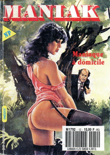 Novel Press - Maniak - 012 - Maniaque à domicile cover