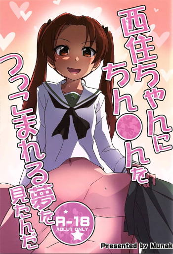 Nishizumi-chan ni Chinchin o Tsukkomareru Yume o Mitanda cover
