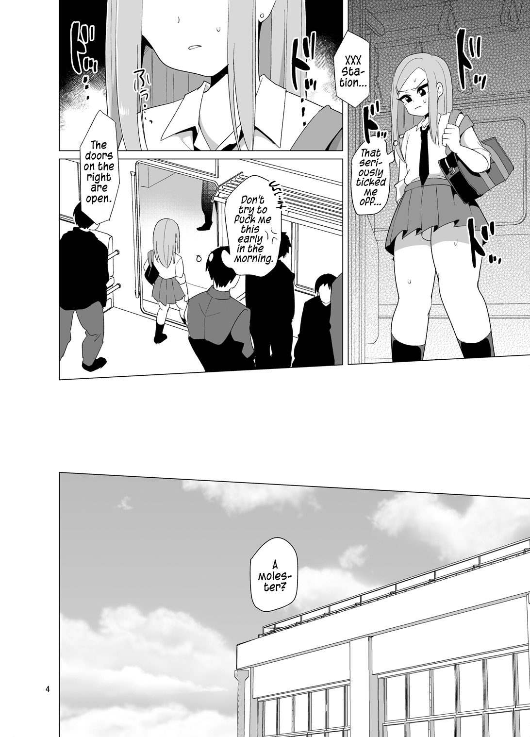 Josou Danshi ga Chikan ni Okasareru made no 3 Hiai | The Crossdressing Boy Who Got Molested Over A Period Of 3 Days page 5 full