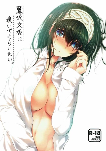 Sagisawa Fumika ni Kaguidemoraitai. cover