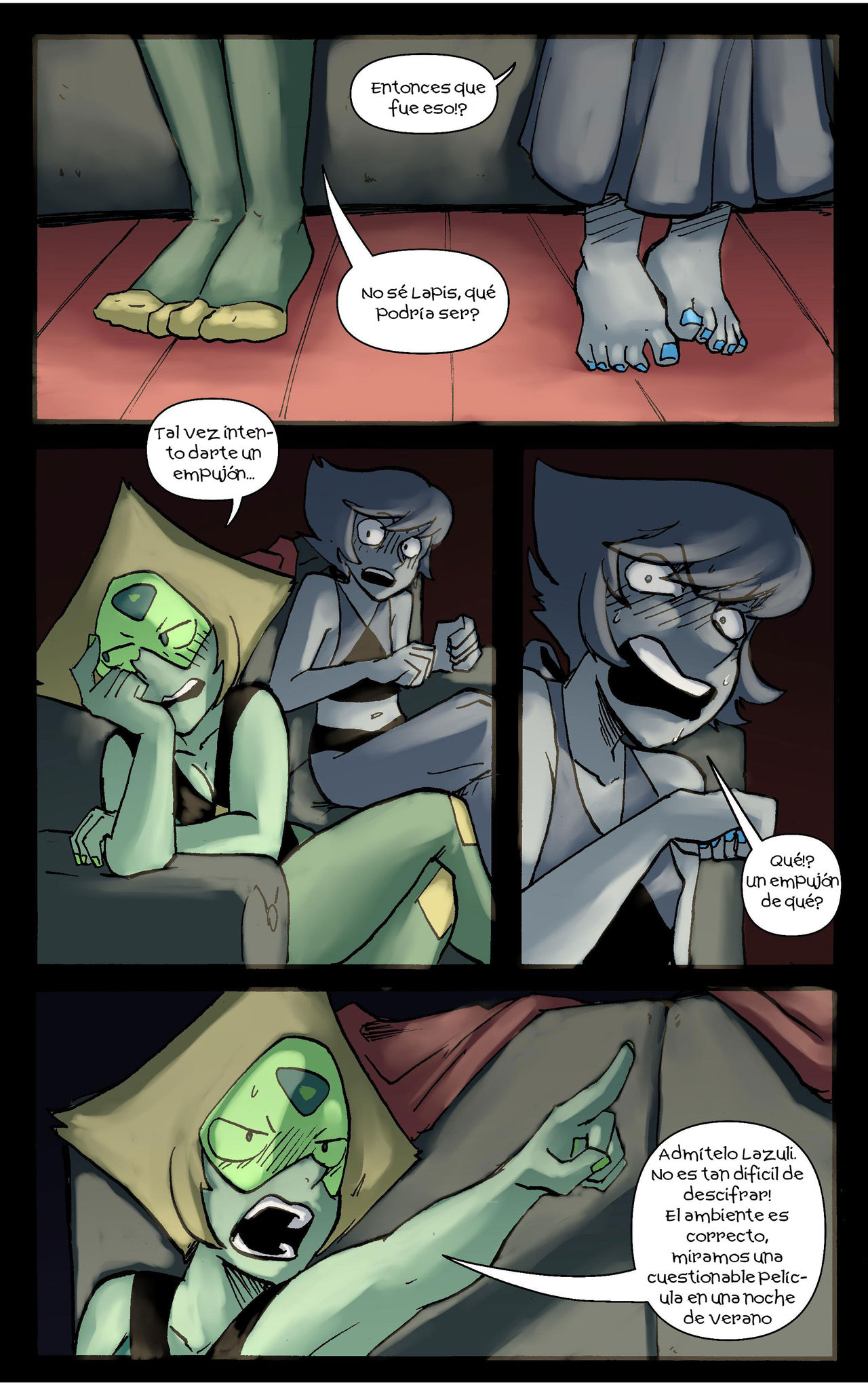 movie night | Pelicula nocturna page 6 full