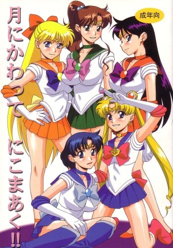 Tsuki ni Kawatte Nikomark!! cover