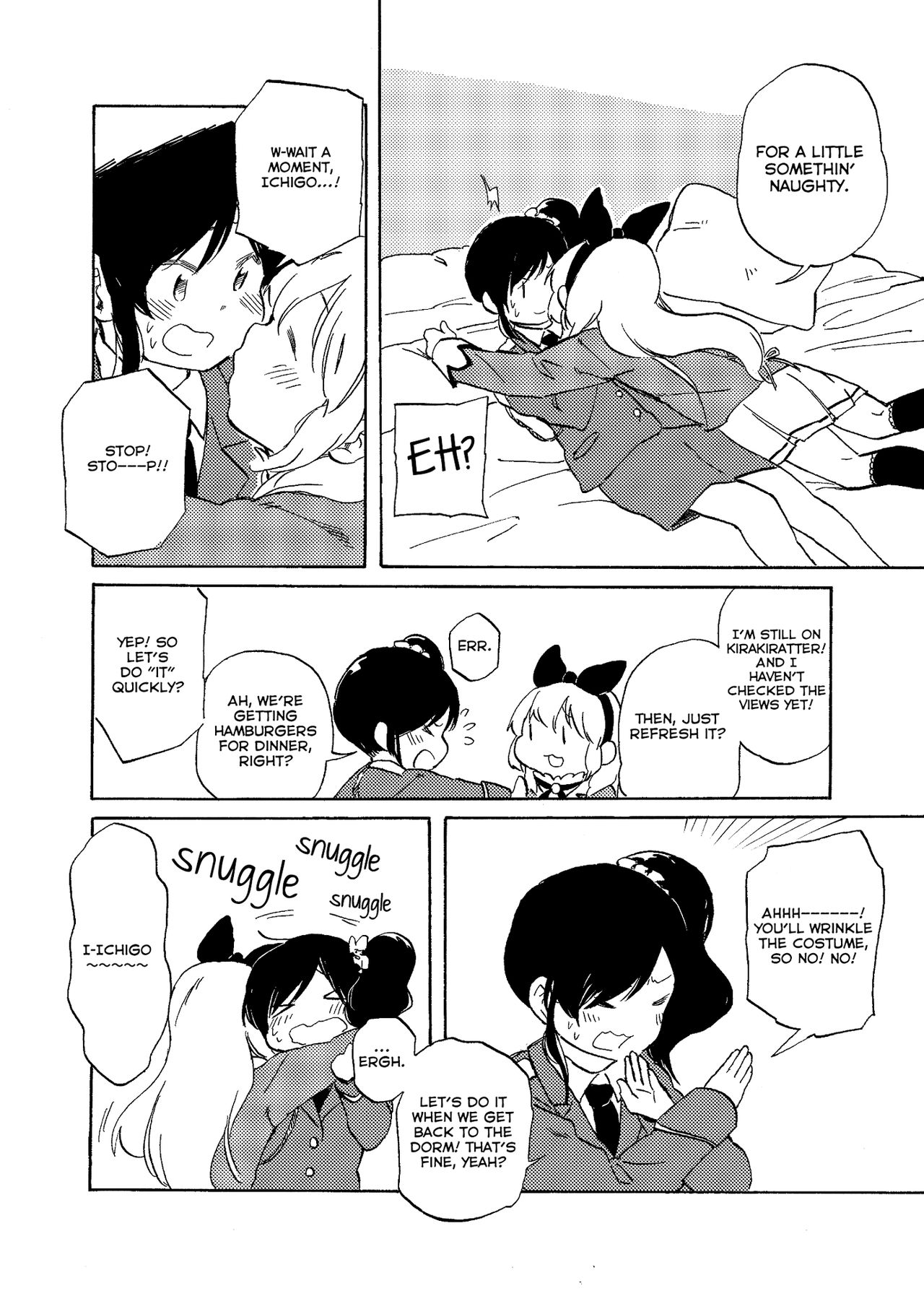 Ichigo-chan ga Chotto Ijiwaru na Hi | The day when Ichigo was a bit mischievous page 5 full