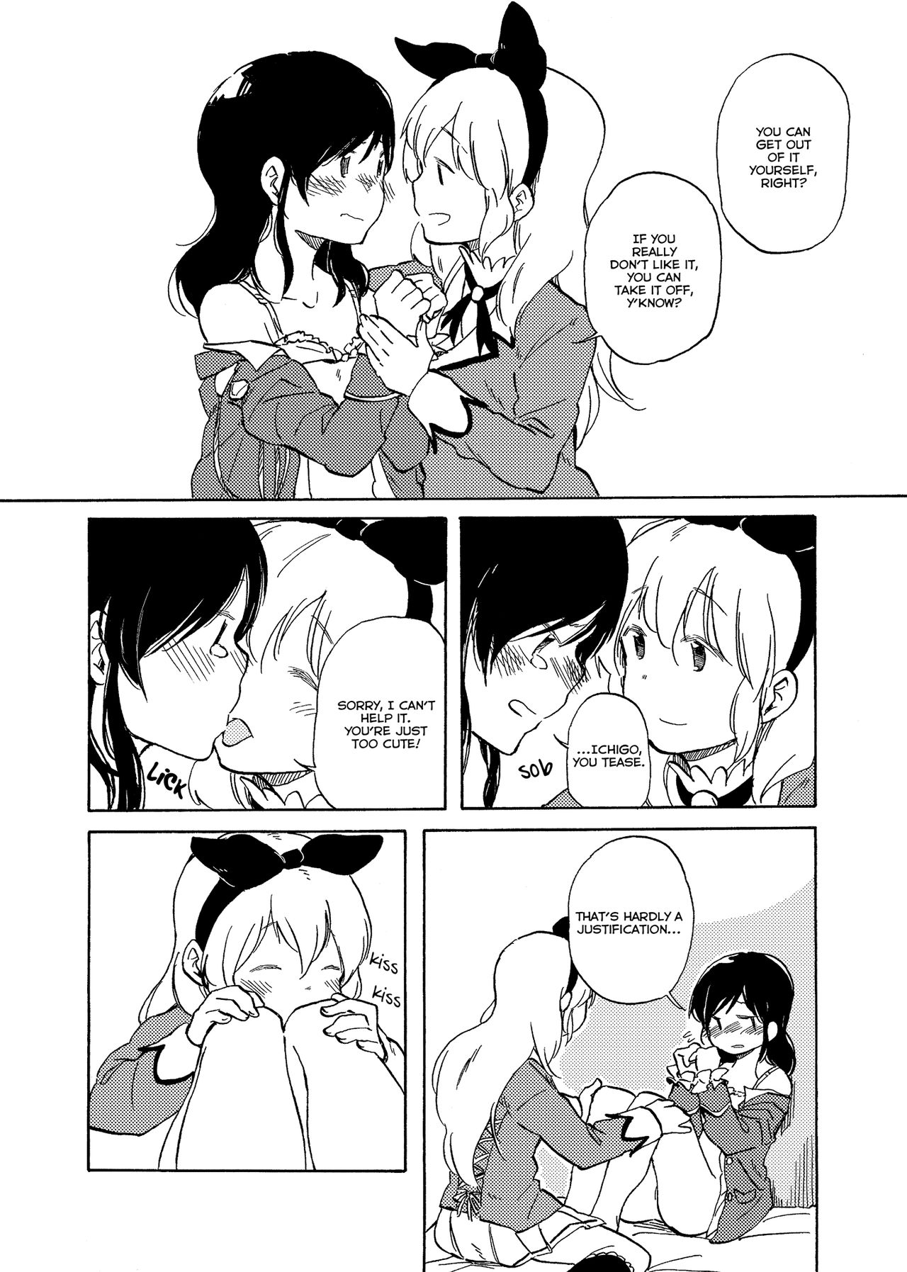 Ichigo-chan ga Chotto Ijiwaru na Hi | The day when Ichigo was a bit mischievous page 9 full