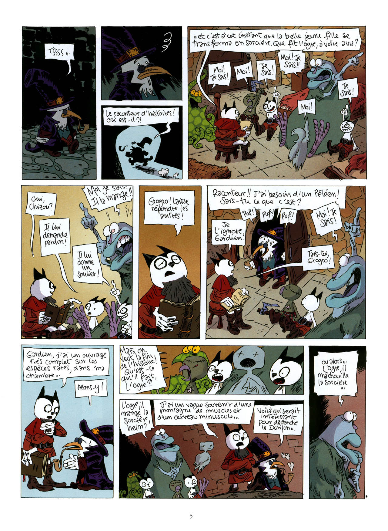 Donjon Parade - Volume 5 - Technique Grogro page 8 full