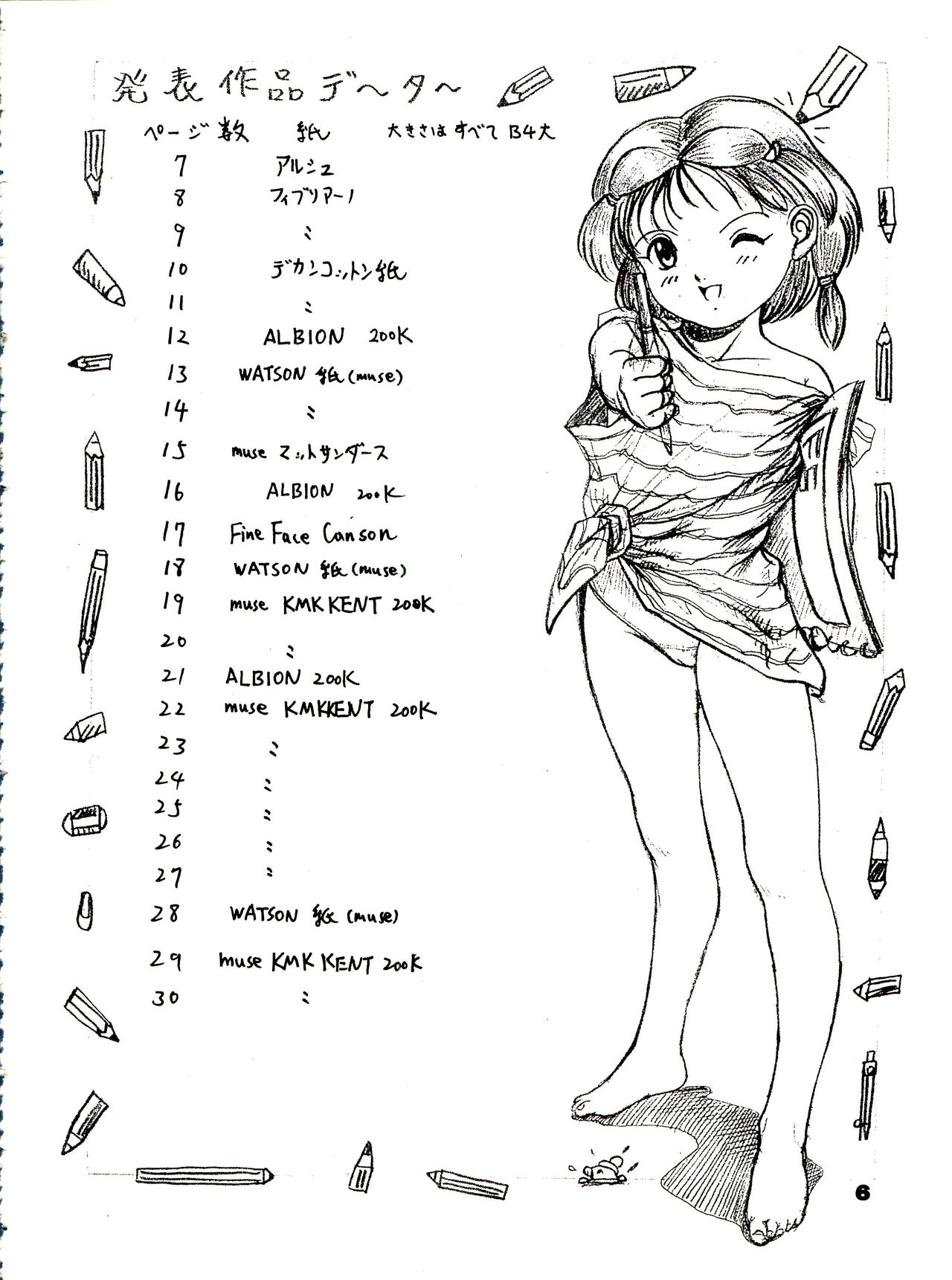 The Secret of Chimatsuriya Bangaihen vol.1 えんぴつ画研究室 page 6 full