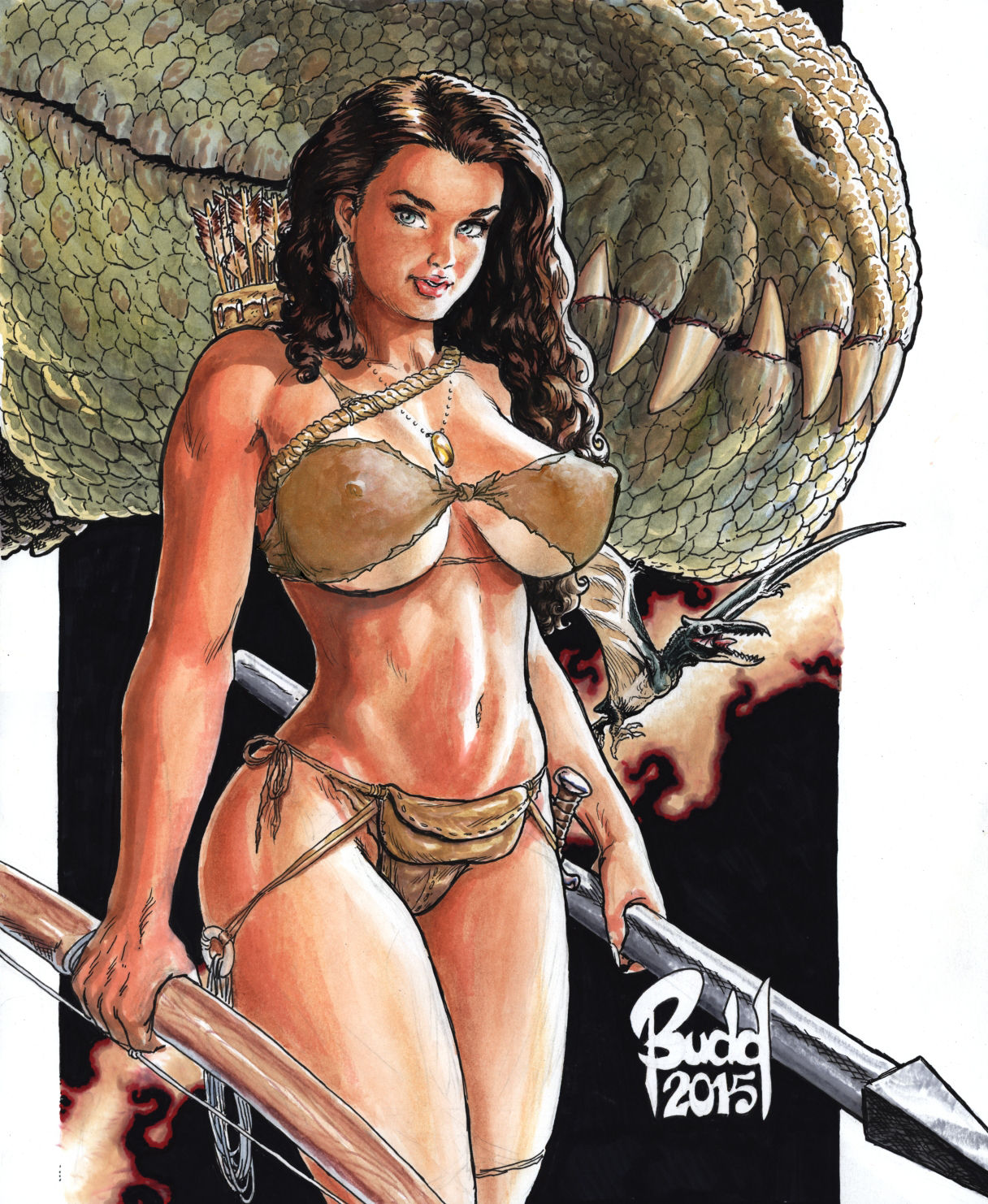 Cavewoman: Raptorella page 5 full