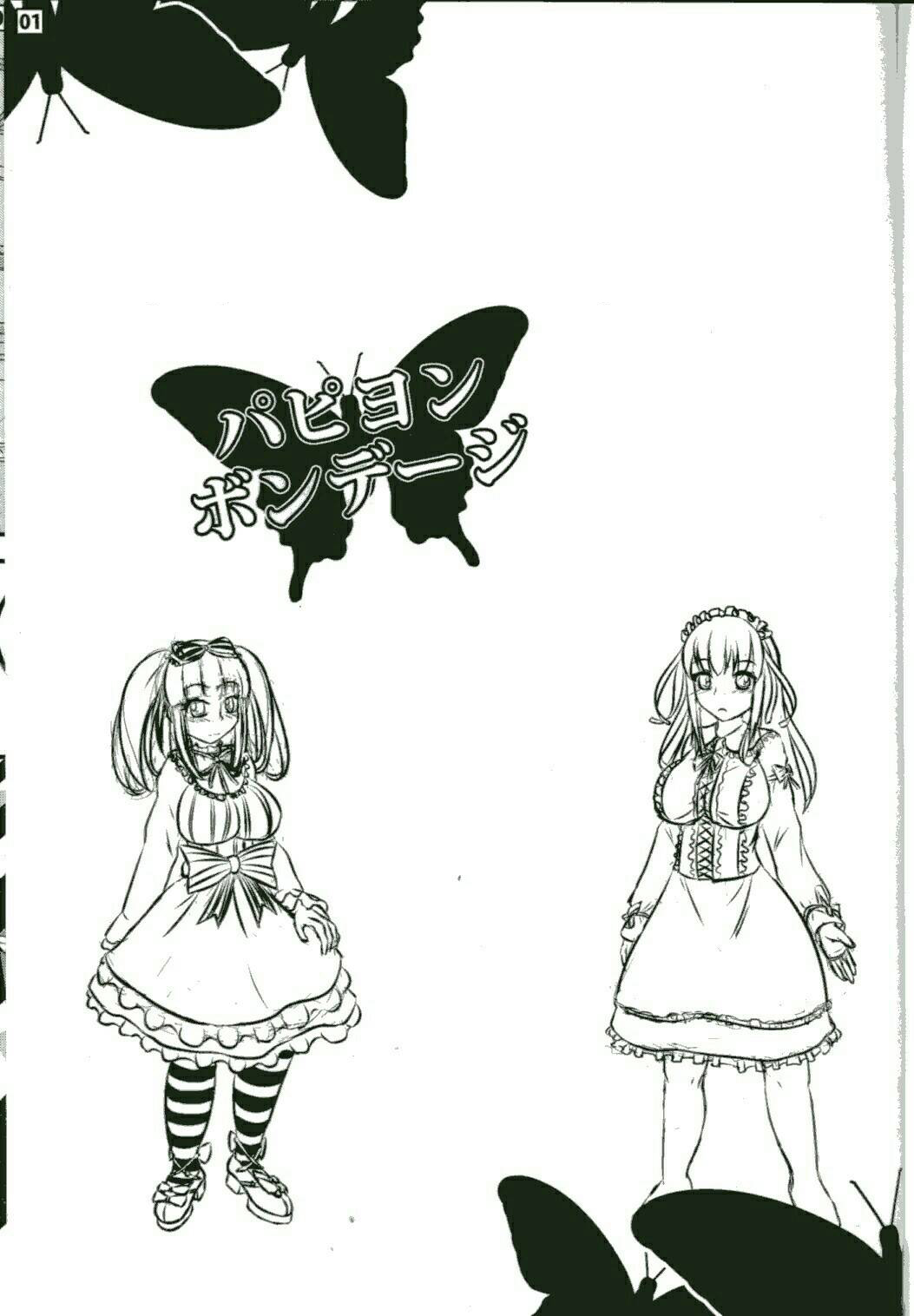 Papillion Bondage page 3 full