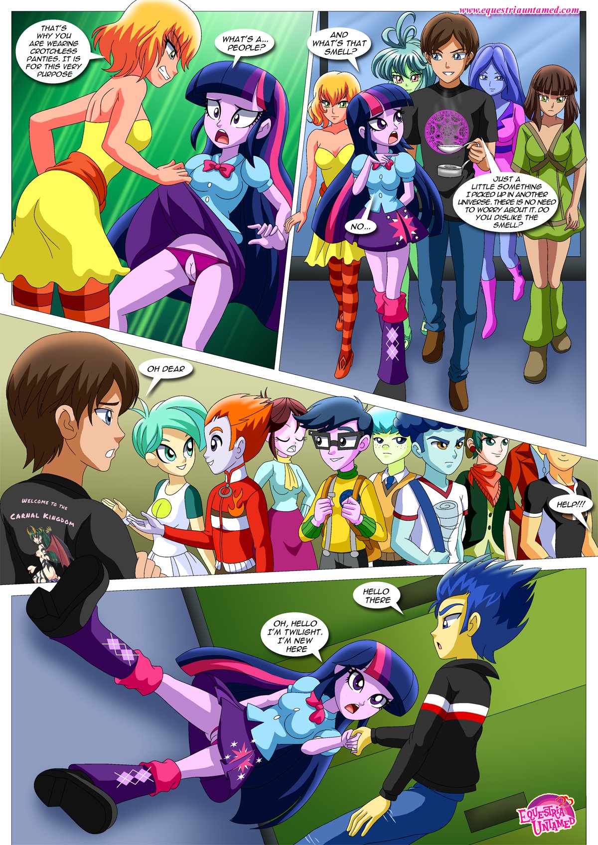 Equestria Girls Unleashed page 3 full