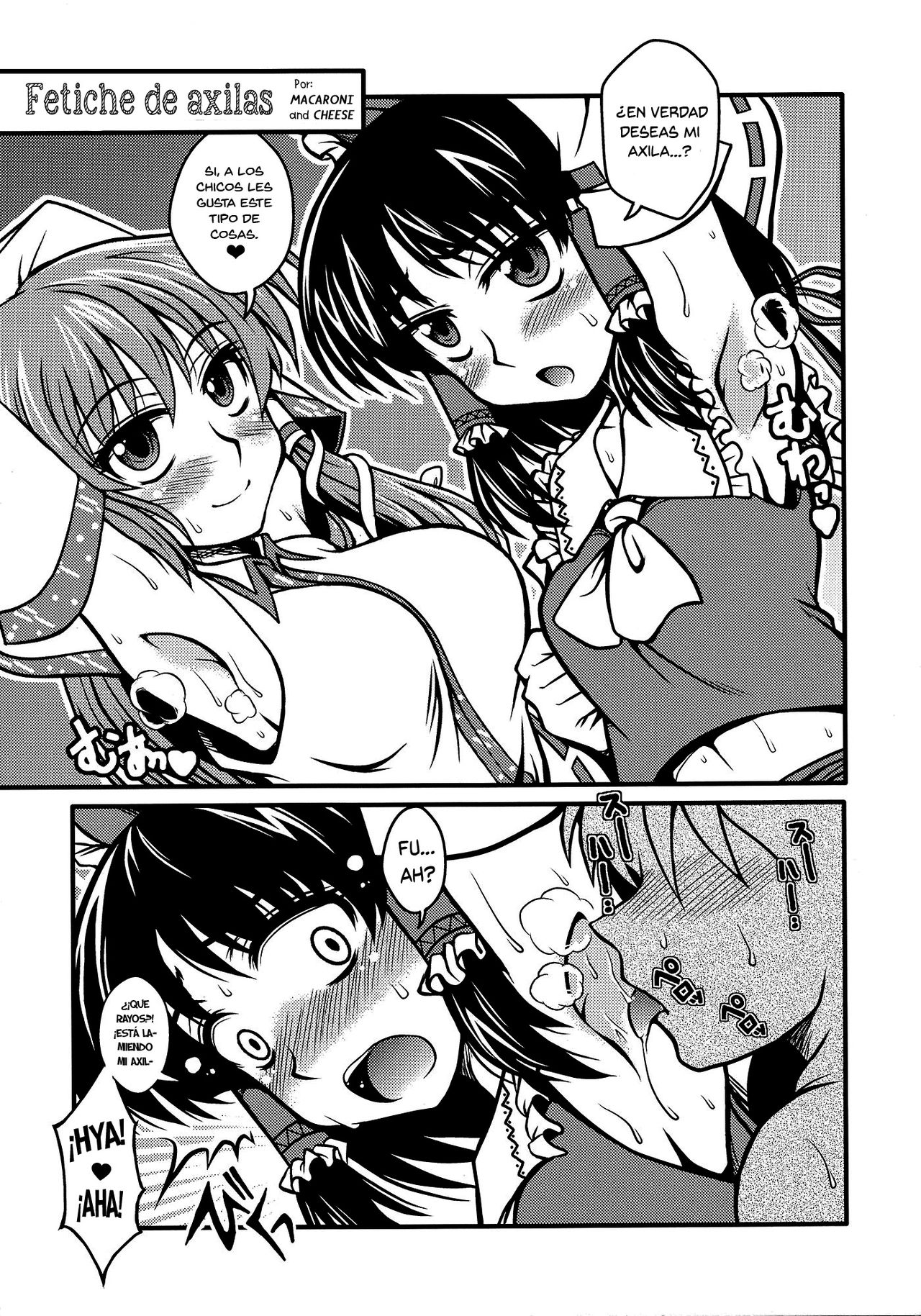 Armpit fetish | Fetiche de axilas page 1 full